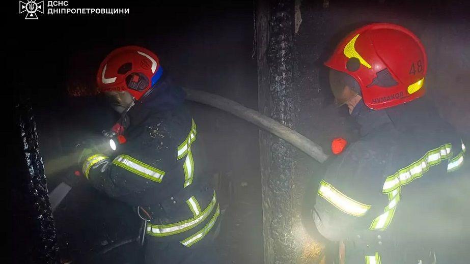 В Днепропетровской области после пожара в жилом доме обнаружили тело мужчины.