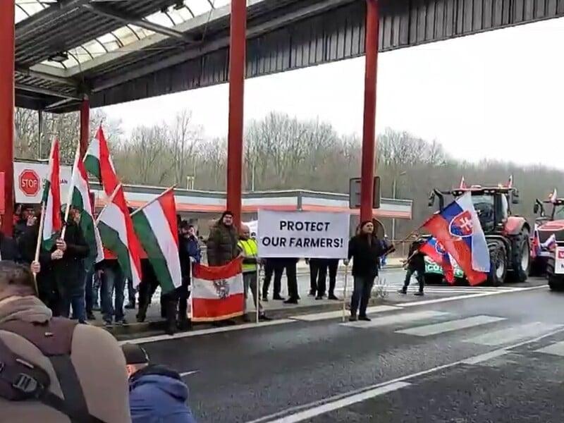 Фермери з чотирьох країн ЄС висловили протест проти імпорту зерна з України.